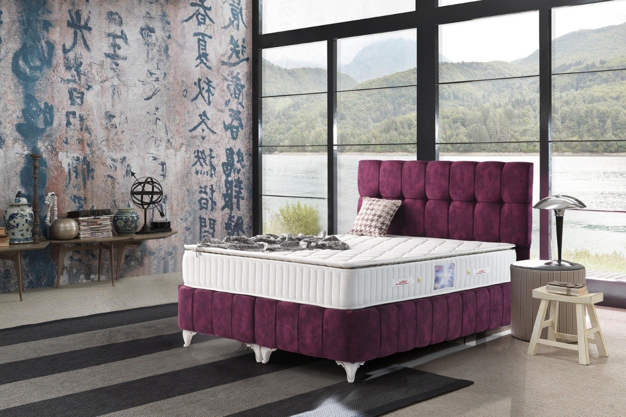 Epsilon Yatak + Baza + Baza Başlığı 3 ' Lü Set