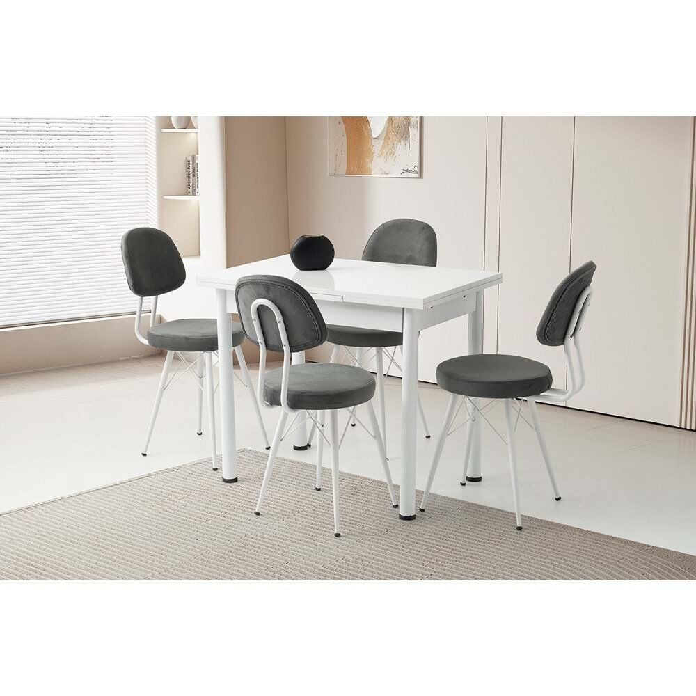 Mobilgen (Sadece Masa) Beyaz 90+60 Smart Açılabilir Masa