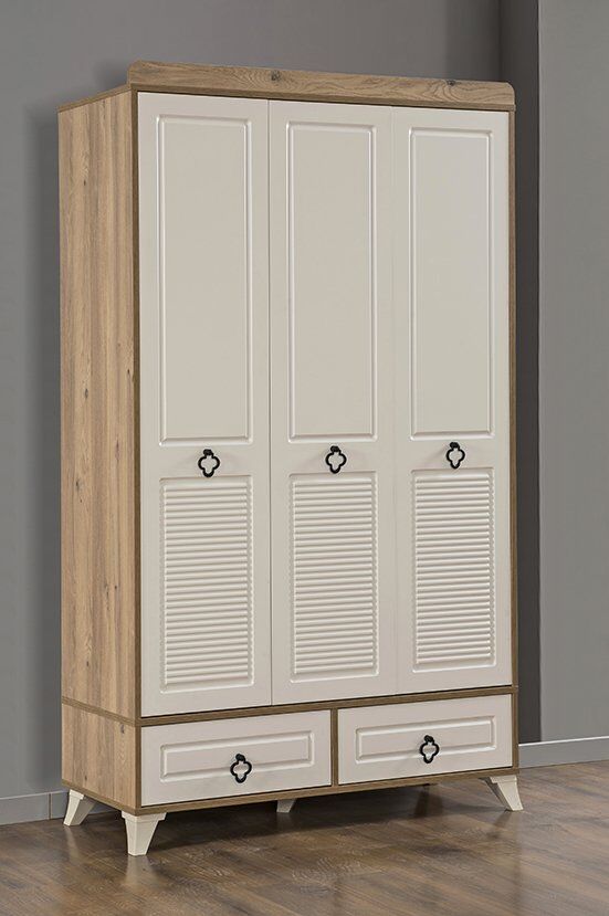 Dardason Defne 3 Kapılı Mebran Kapaklı Dolap