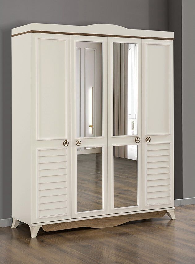 Dardason 4 Kapılı Panjurlu Irmak Dolap