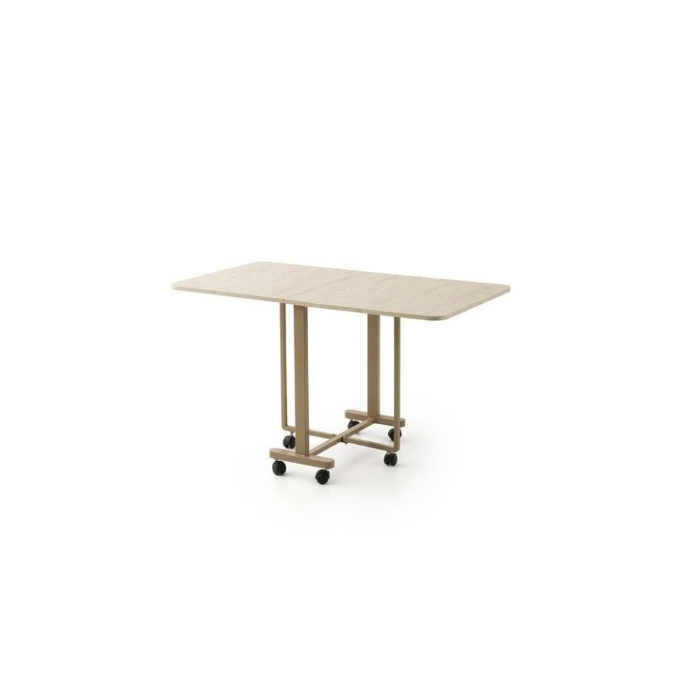 Mobilgen (Sadece Masa) Sidon Tekerlekli Katlanabilir Lizbon Masa