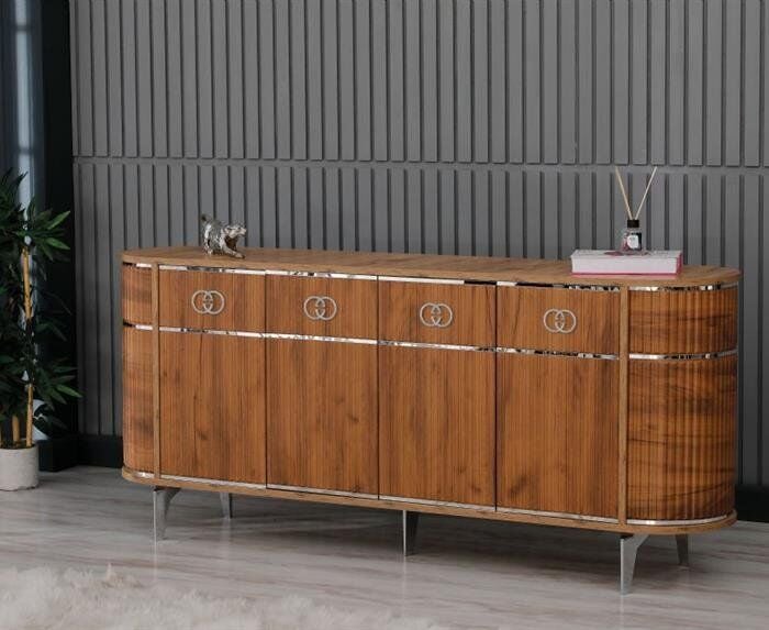 Sinem Ceviz Oval Konsol