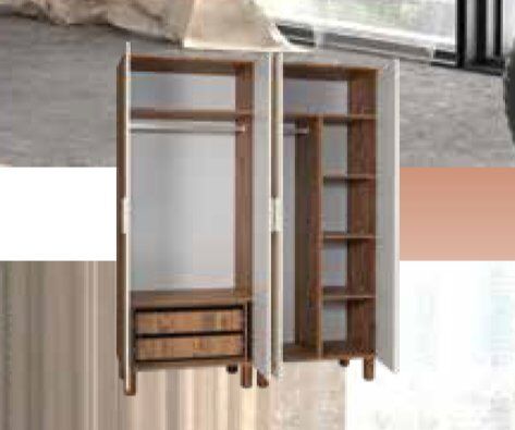 KDL Bohem Aynalı 4 Kapılı Dolap