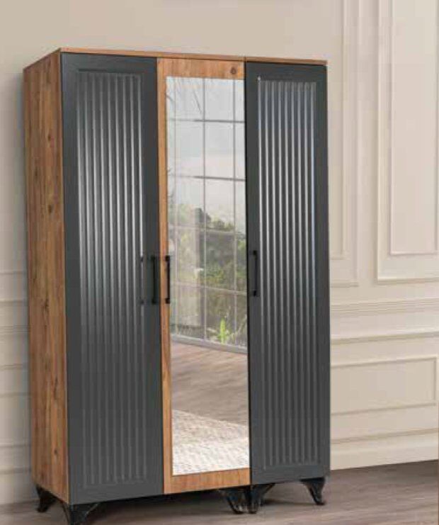 KDL İnci 3 Kapılı Dolap