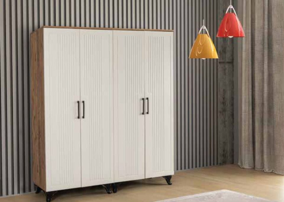 KDL Efe 4 Kapılı Dolap