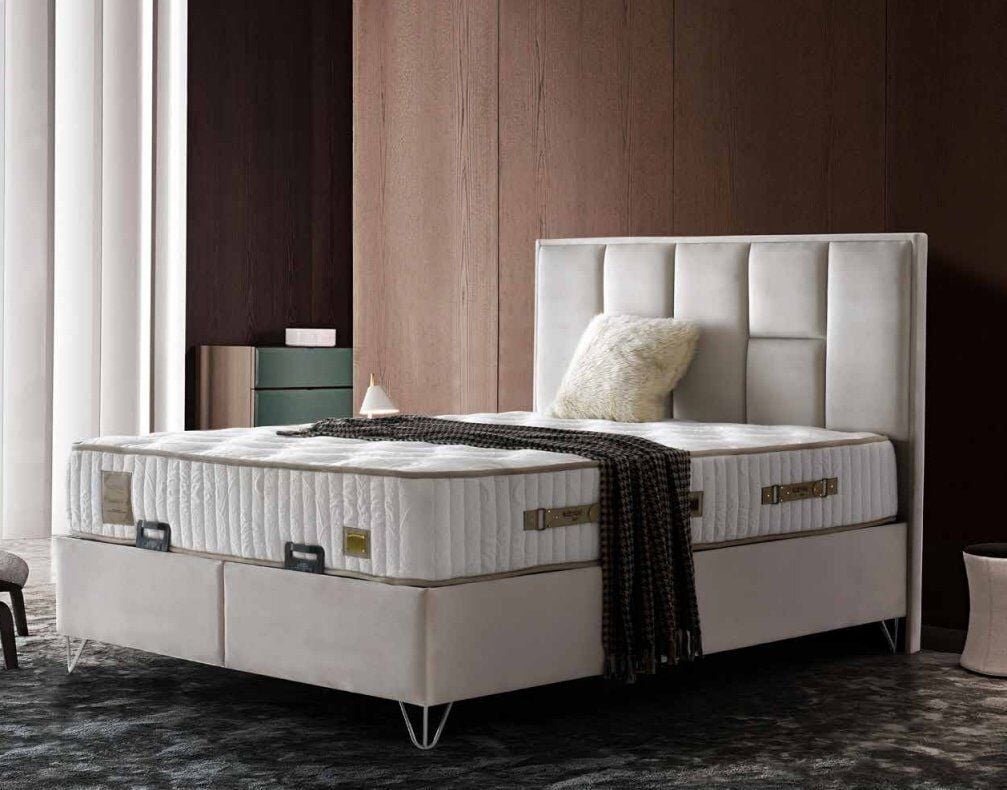 Sidney Ultra Ortopedik AntiAlerjik 28cm 180*200 Yatak-Baza-Başlık Seti