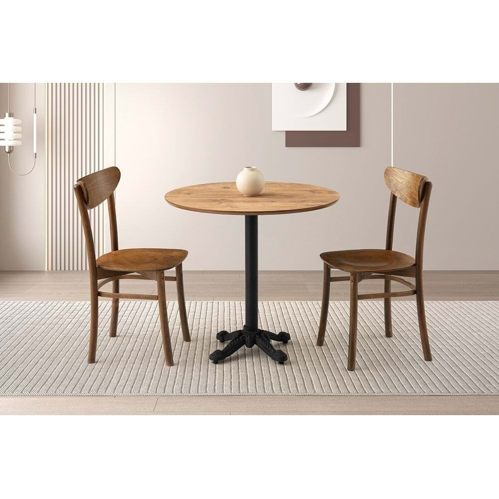 Mobilgen Diş Budak 2 Adet Asos Sandalye Nur Masa Takımı