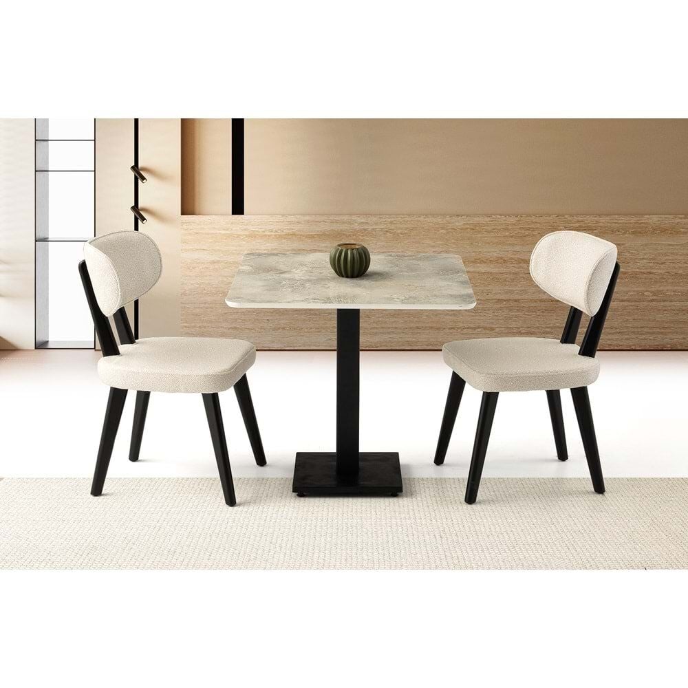 Mobilgen Rampla 2 Adet Masal Sandalye Santo HG Masa Takımı