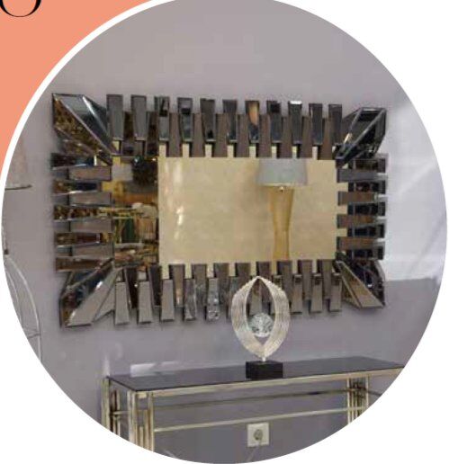 Mim Füme 80 * 120 Kılıç Dikdörtgen Ayna