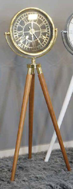 Mim Ceviz Tripod Ayaklı Saat