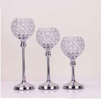 Mim Gümüş 3 ' lü Petek Şamdan