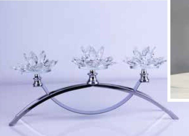 MİM Gümüş Nilüfer Köprülü Şamdan