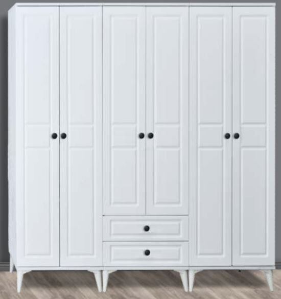 Harika 6 Kapılı Aynasız Dolap