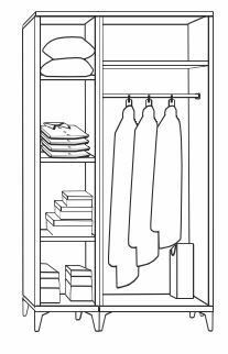 Delüx 3 Kapılı Aynasız Çam Dolap