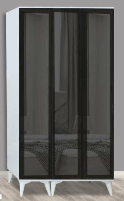 Delüx 3 Kapılı Aynasız Çam Dolap