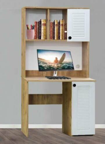 2 Kapılı Çam Panjurlu Çalışma Masası