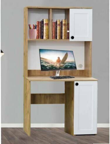 2 Kapılı Çam Kare Çalışma masası