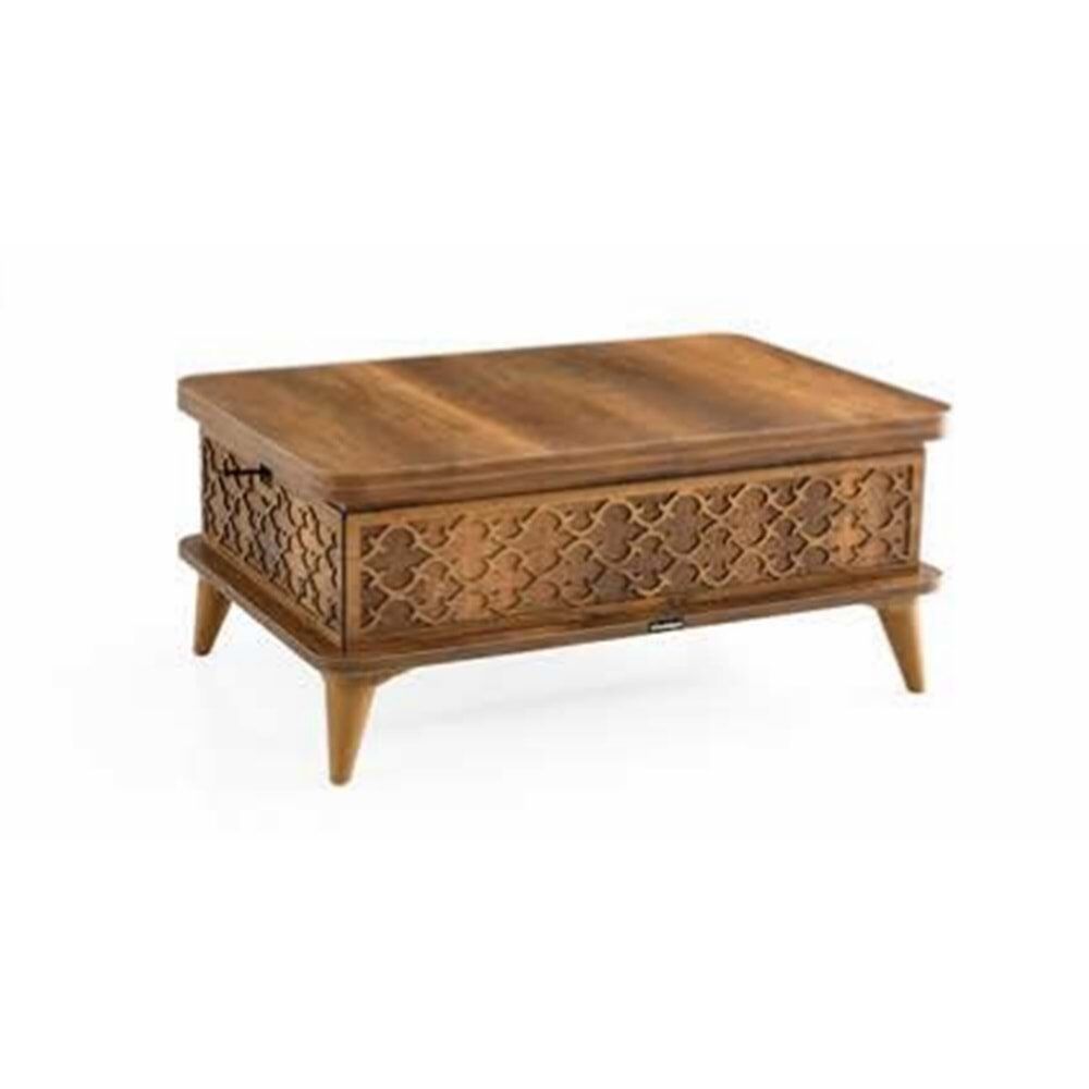 Mobilgen Barok Ceviz Tuna Sehpa