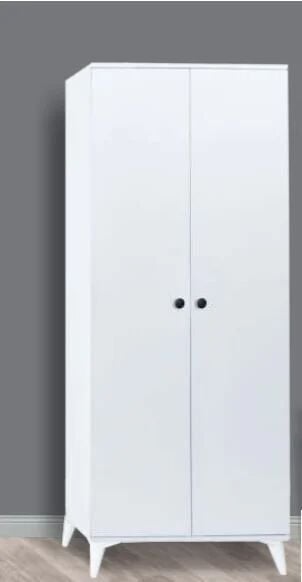 2 Kapılı Büyük Çok Amaçlı Beyaz Dolap