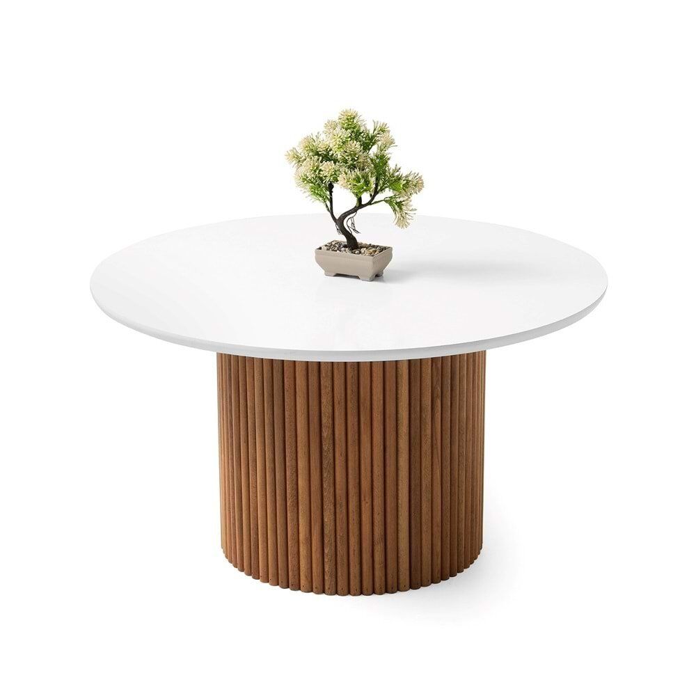 Mobilgen Naturel - Beyaz Oslo Orta Sehpa