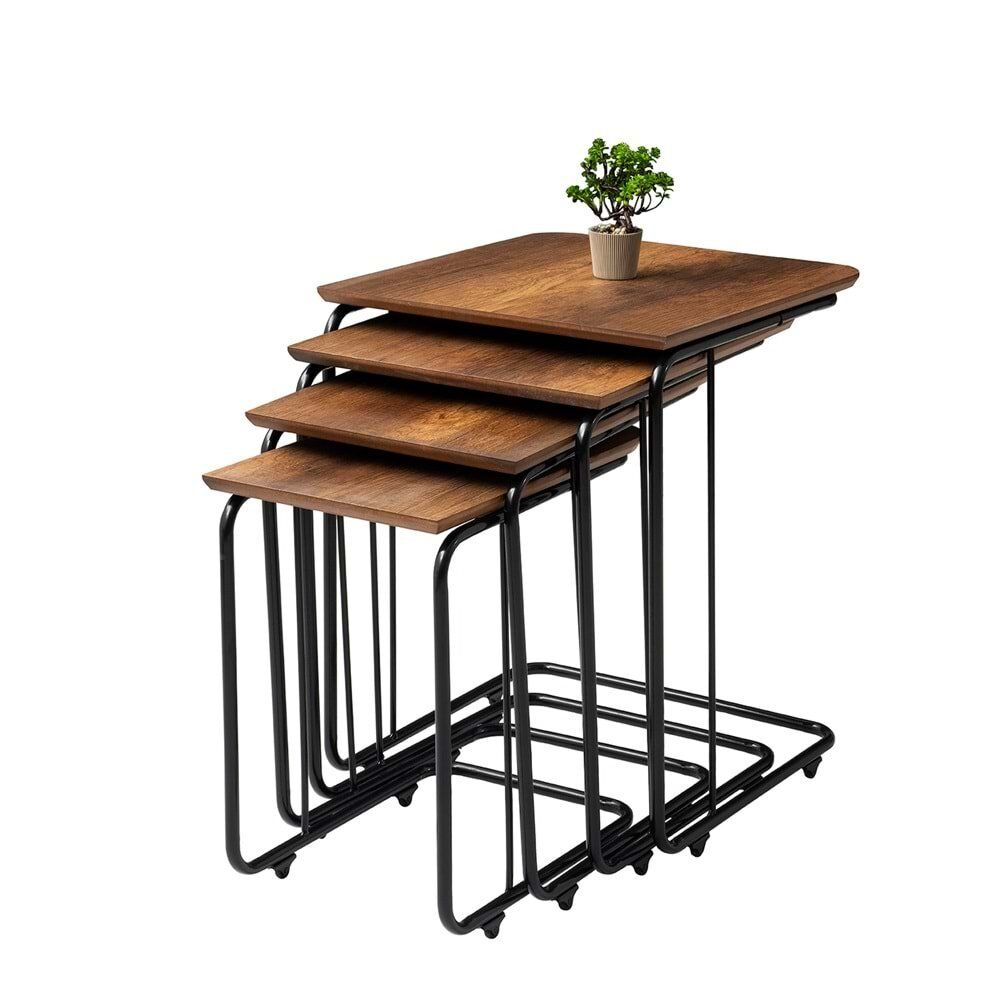 Mobilgen Barok Ceviz Dörtlü C Zigon