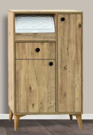 2 Kapılı 1 Çekmeceli Çam Ekmeklik