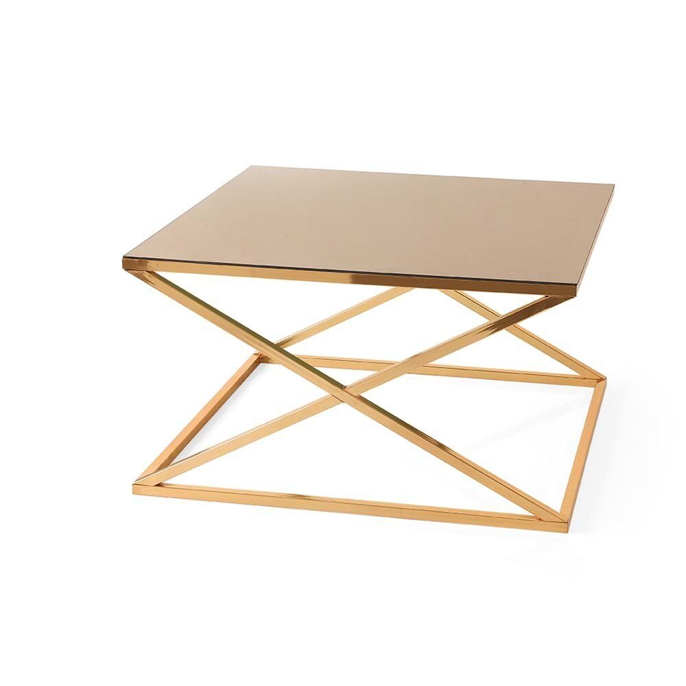 Bronz Cam X Orta Sehpa