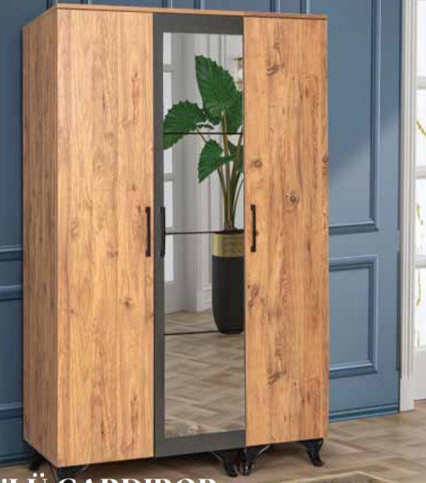 KDL 3 Kapılı Aynalı Zirve Dolap