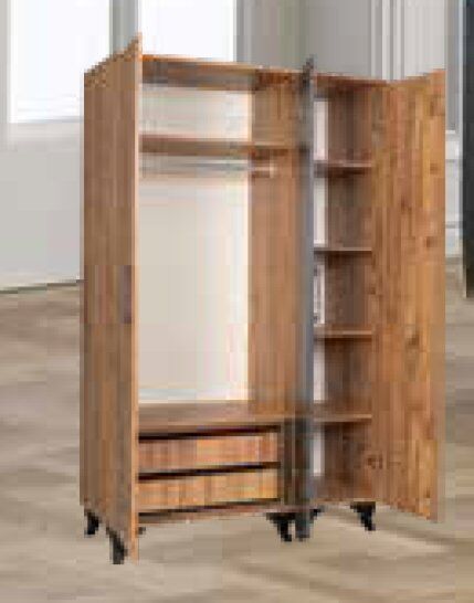 KDL 3 Kapılı Aynalı Zirve Dolap