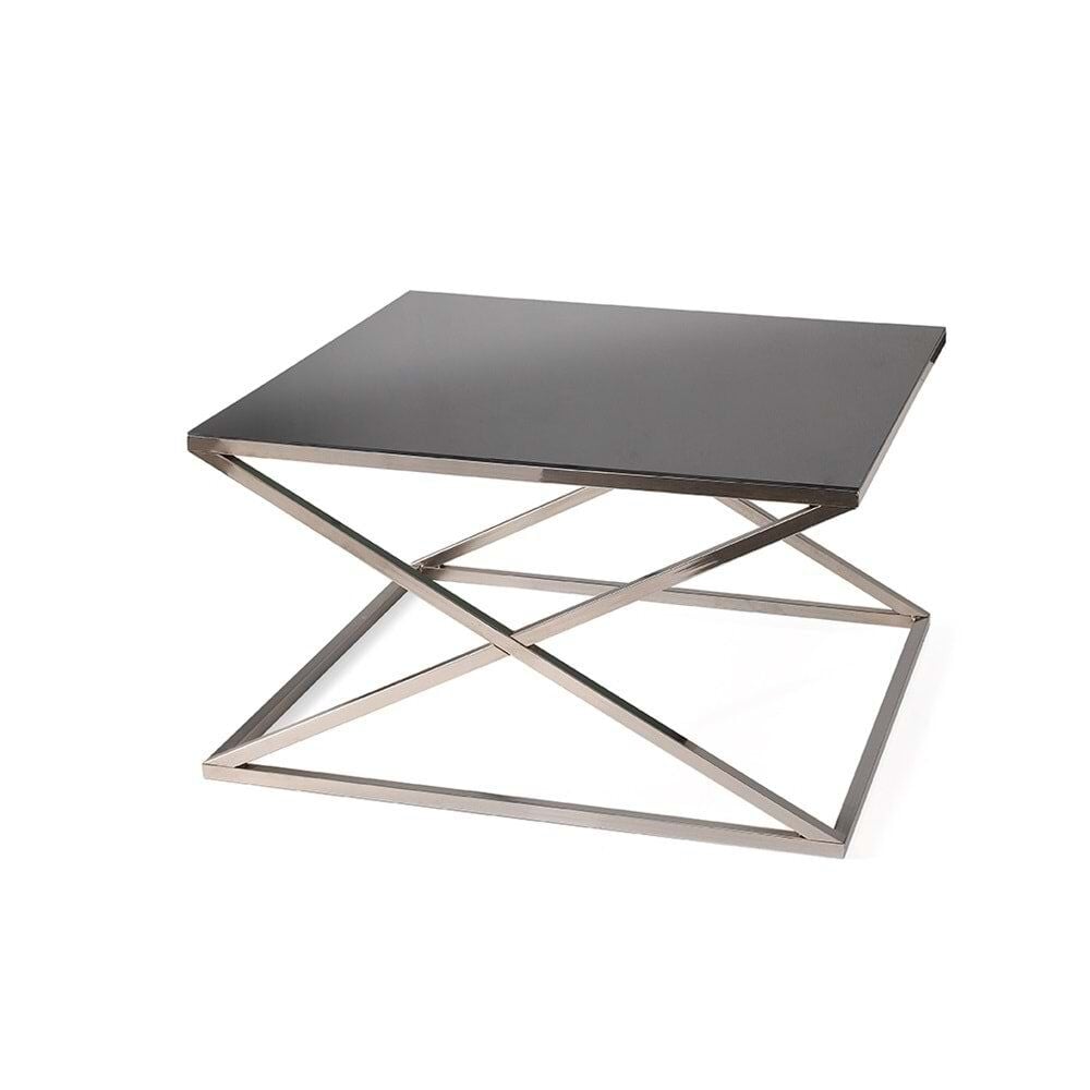 Füme Cam X Orta Sehpa