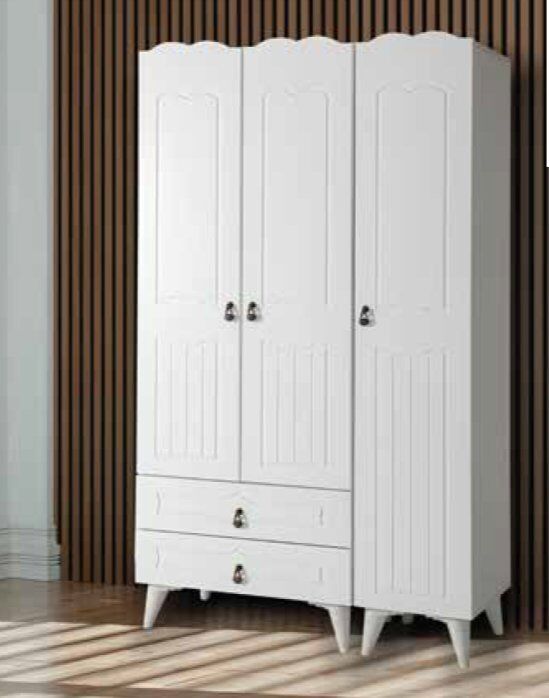 KDL 3 Kapılı 2 Çekmeceli Şahin Dolap