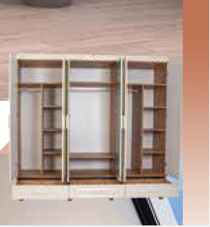 KDL Bohem 6 Kapılı 3 Çekmeceli Dolap