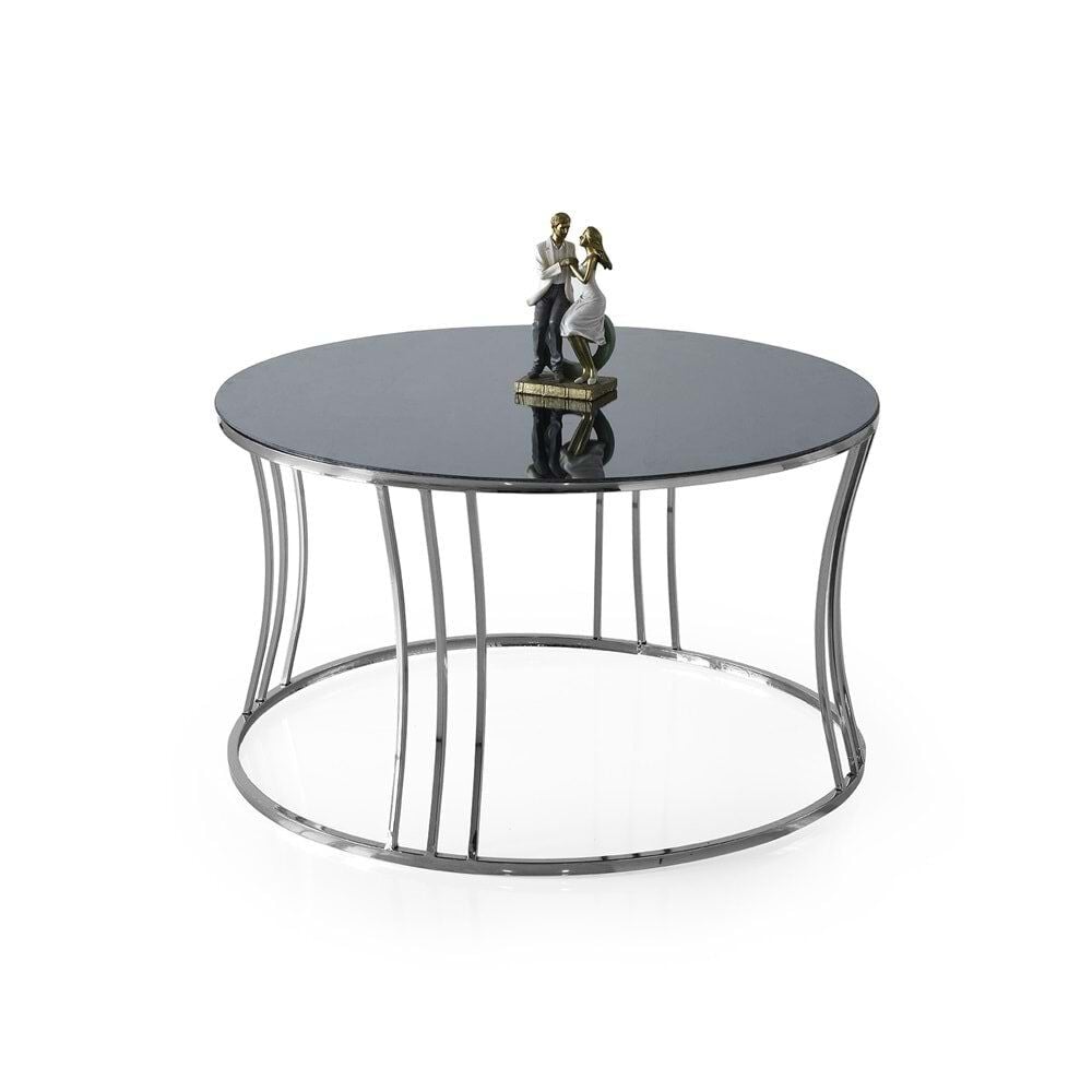 Füme Cam Duru Orta Sehpa