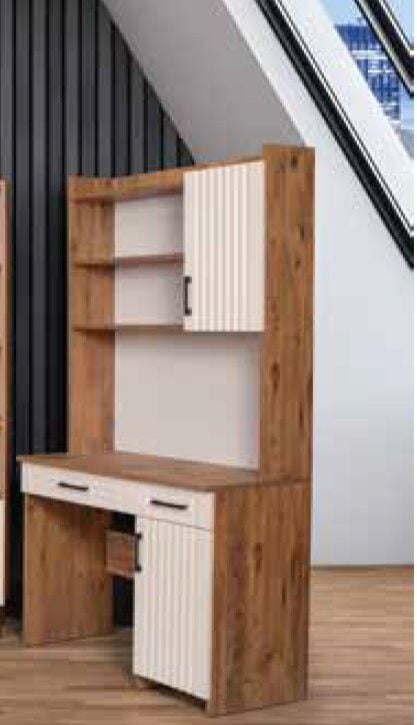 KDL Çam - Krem İnci Çalışma Masası