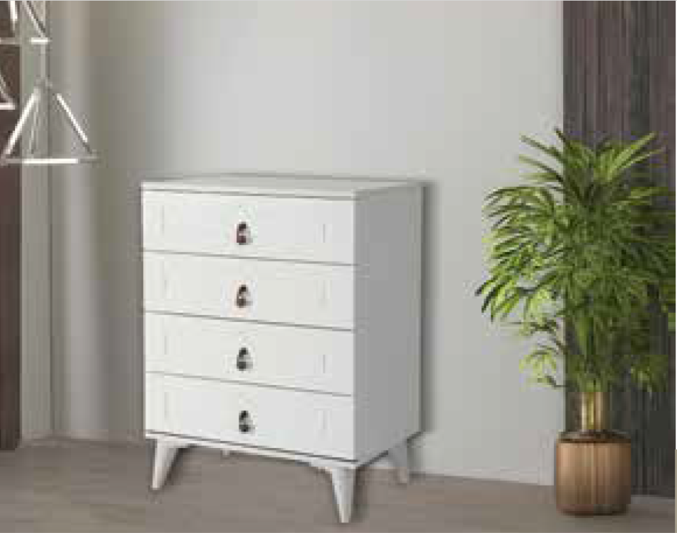 KDL 4 Çekmeceli Şahin Şifonyer