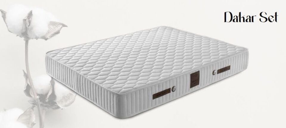 Dakar Full Ortopedik AntiAlerjik 24cm 150*200 Yatak-Baza- Başlık Seti