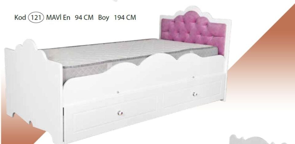 KDL Pembe Eylül Yavrulu Karyola