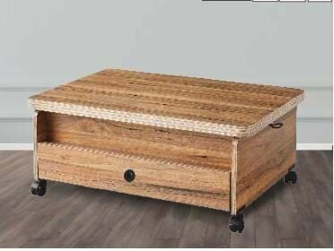 Ceviz Oval Kademeli Sehpa