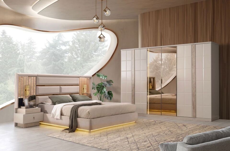 Şehzade KumBeji Petra Yatak Odası Takımı