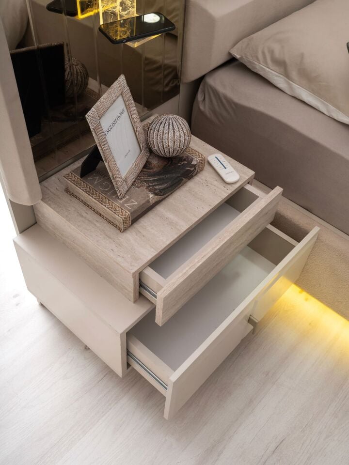 Şehzade Kumbeji 2 Çekmeceli 1 Adet Petra Komidin