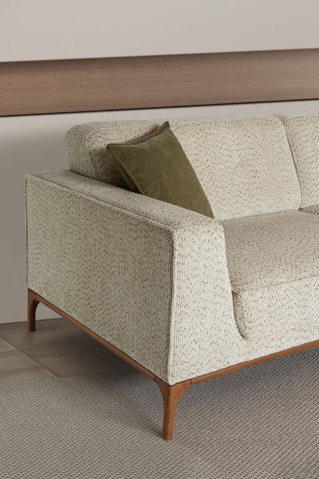 Arte Ahşap Ayaklı Mekanizmalı Kanepe