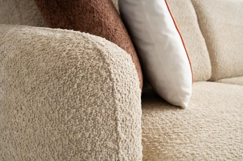 Gloria Ahşap Ayaklı Mekanizmalı Kanepe