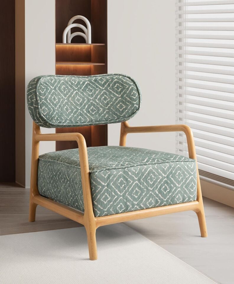 Oslo Ahşap Ayaklı Mekanizmalı 3+3+1 Koltuk Takımı