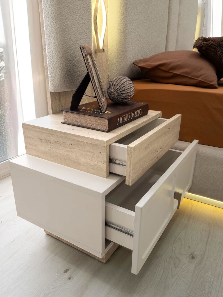 Şehzade Aytaşı 2 Çekmeceli 1 Adet Montana Komidin