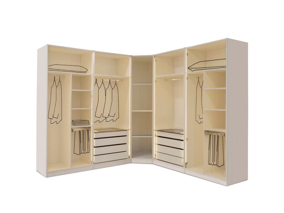 Şehzade Aytaşı Platin Köşe Yatak Odası Takımı