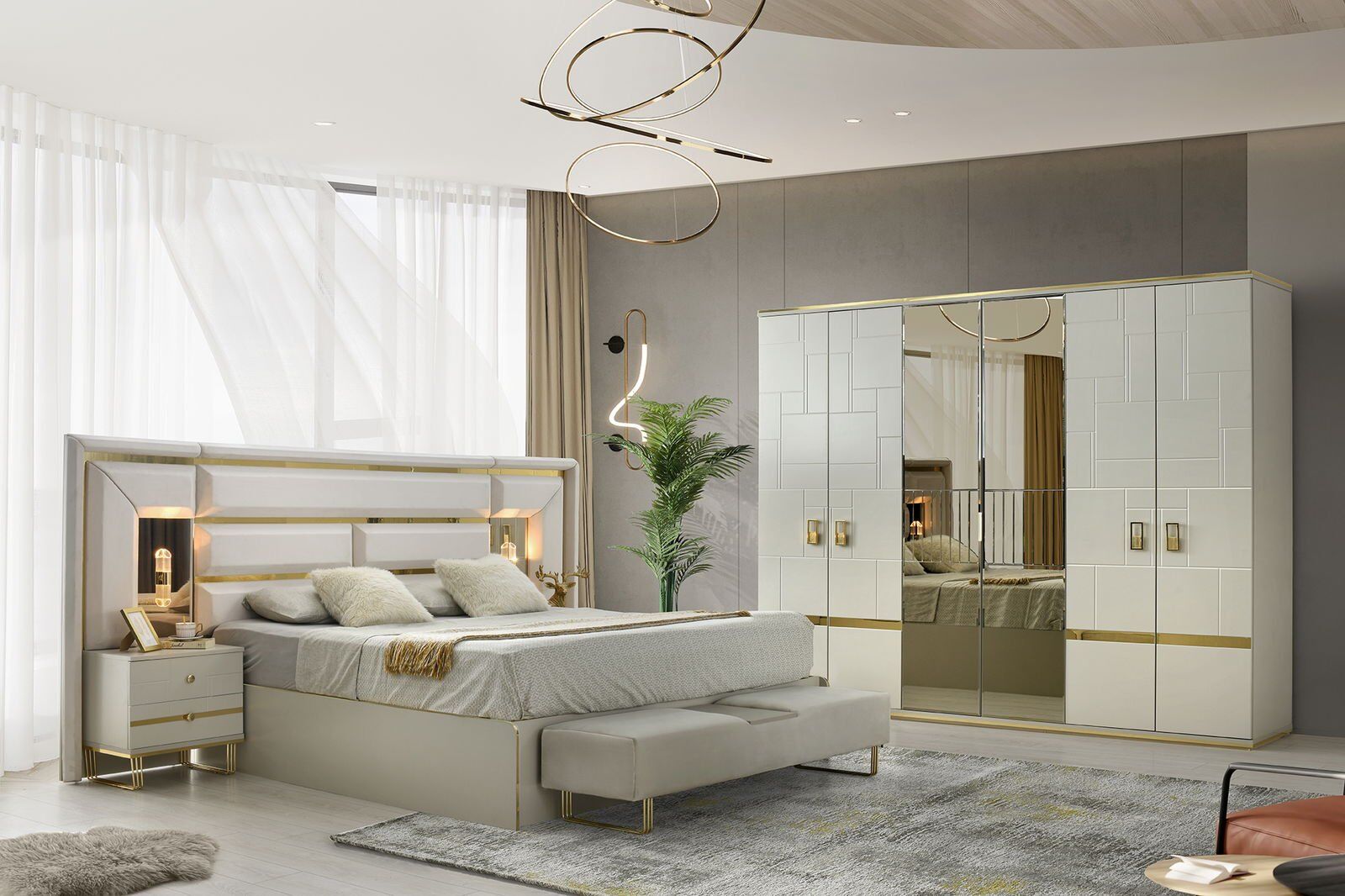 Şehzade KumBeji Cevahir Yatak Odası Takımı