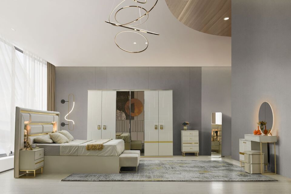 Şehzade KumBeji Cevahir Yatak Odası Takımı