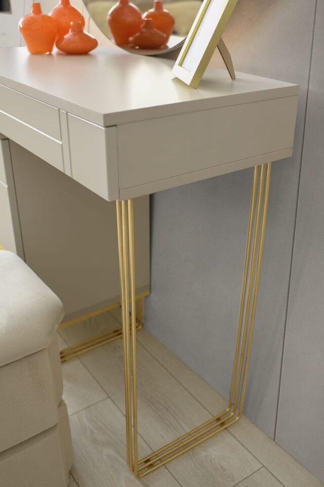 Şehzade KumBeji 2 Kapılı 1 Çekmeceli Aynalı Cevahir Şifonyer