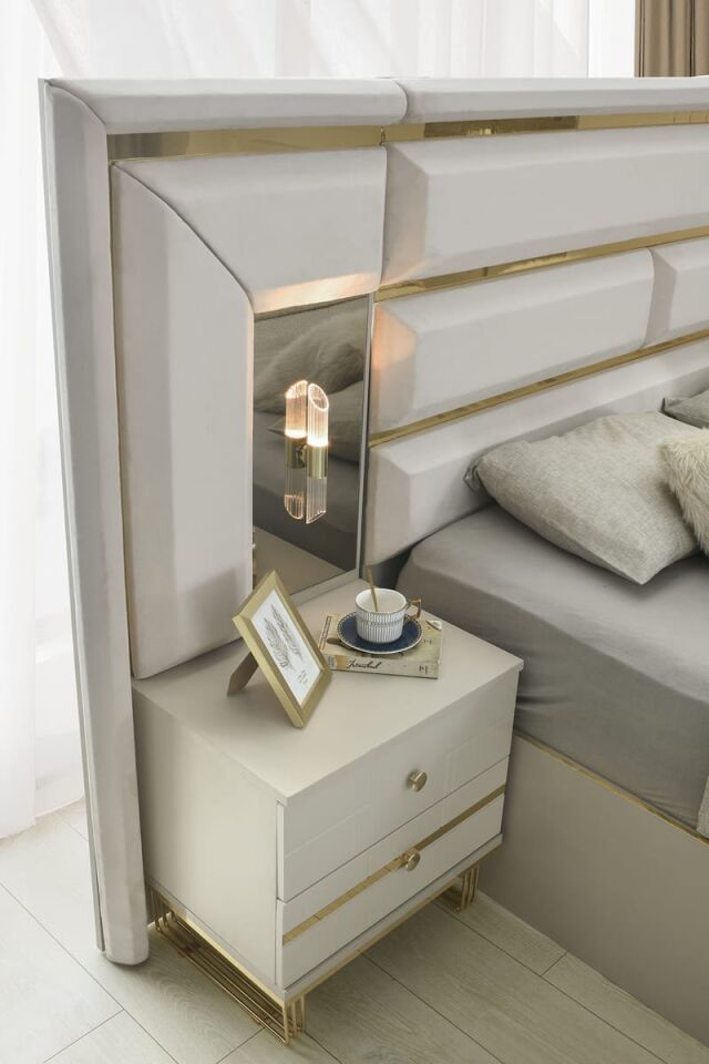 Şehzade KumBeji 2 Çekmeceli 1 Adet Cevahir Komidin