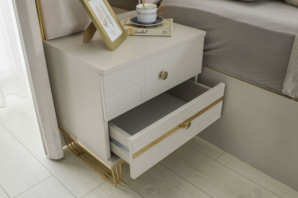 Şehzade KumBeji 2 Çekmeceli 1 Adet Cevahir Komidin